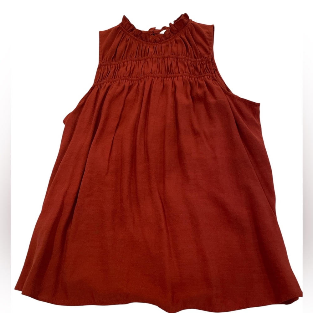 Nine West Ruched Tank Top Size Medium